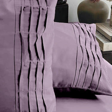 300TC - King size Solid Bedsheet Set (Old Lavender)