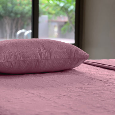 Sensation Ultrasonic Quilted  Bed Cover set(Onion)