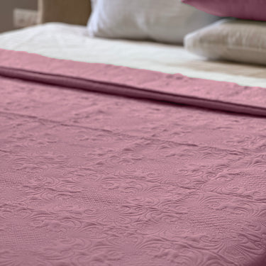 Sensation Ultrasonic Quilted  Bed Cover set(Onion)