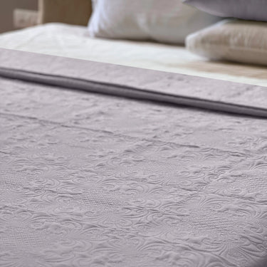 Sensation Ultrasonic Quilted  Bed Cover set (Vanilla)