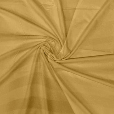 Simple Living - 210TC Satin Stripe Bedsheet Set(Golden)