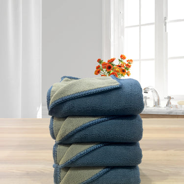 Euphoria 450GSM Reversible, Super Soft, Anti Microbial, Hand Towel (40cm x 60cm ), Olive