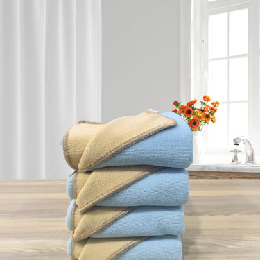 Euphoria 450GSM Reversible, Super Soft, Anti Microbial, Hand Towel (40cm x 60cm ), Aqua