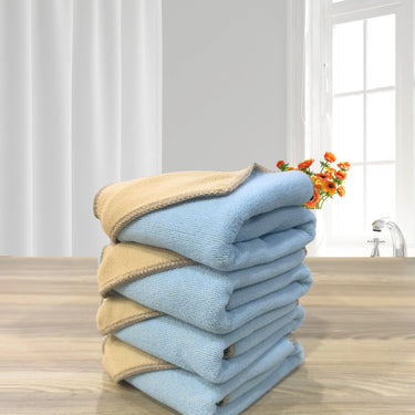 Euphoria 450GSM Reversible, Super Soft, Anti Microbial, Hand Towel (40cm x 60cm ), Aqua