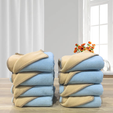 Euphoria 450GSM Reversible, Super Soft, Anti Microbial, Hand Towel (40cm x 60cm ), Aqua