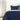 Everyday Ultrasonic Quilted Reversible Bedcover (Navy - Sky)