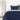 Rangriti - King Size Reversible Bedcover Set (Navy Blue & Sky Blue)