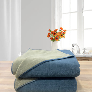 Euphoria 450GSM Reversible, Super Soft, Anti Microbial, Bath Towel (75cm x 150cm), Olive