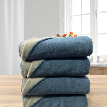 Euphoria 450GSM Reversible, Super Soft, Anti Microbial, Bath Towel (75cm x 150cm), Olive