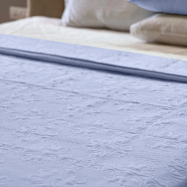 Sensation Ultrasonic Quilted  Bed Cover set (Lavender)