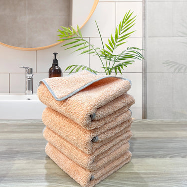 Insignia 450GSM High Absorbent, Super Soft, Anti Microbial, Hand Towel (40cm x 60cm ), Blush