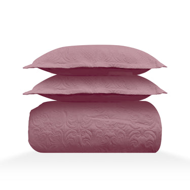 Sensation Ultrasonic Quilted  Bed Cover set(Onion)