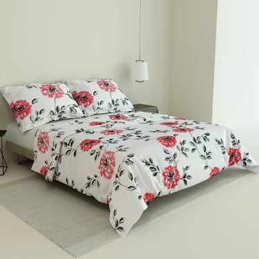 Rose Garde - 180TC 100% Cotton Bedsheet Set ( Double Bed)