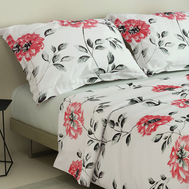 Rose Garde - 180TC 100% Cotton Bedsheet Set ( Double Bed)